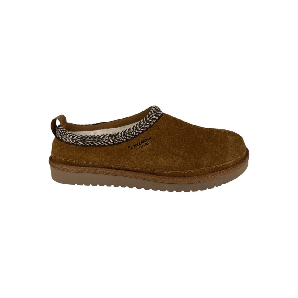 Koolaburra By Ugg Burree Lined Brown Slip On Slippers Men Size 9 No Box